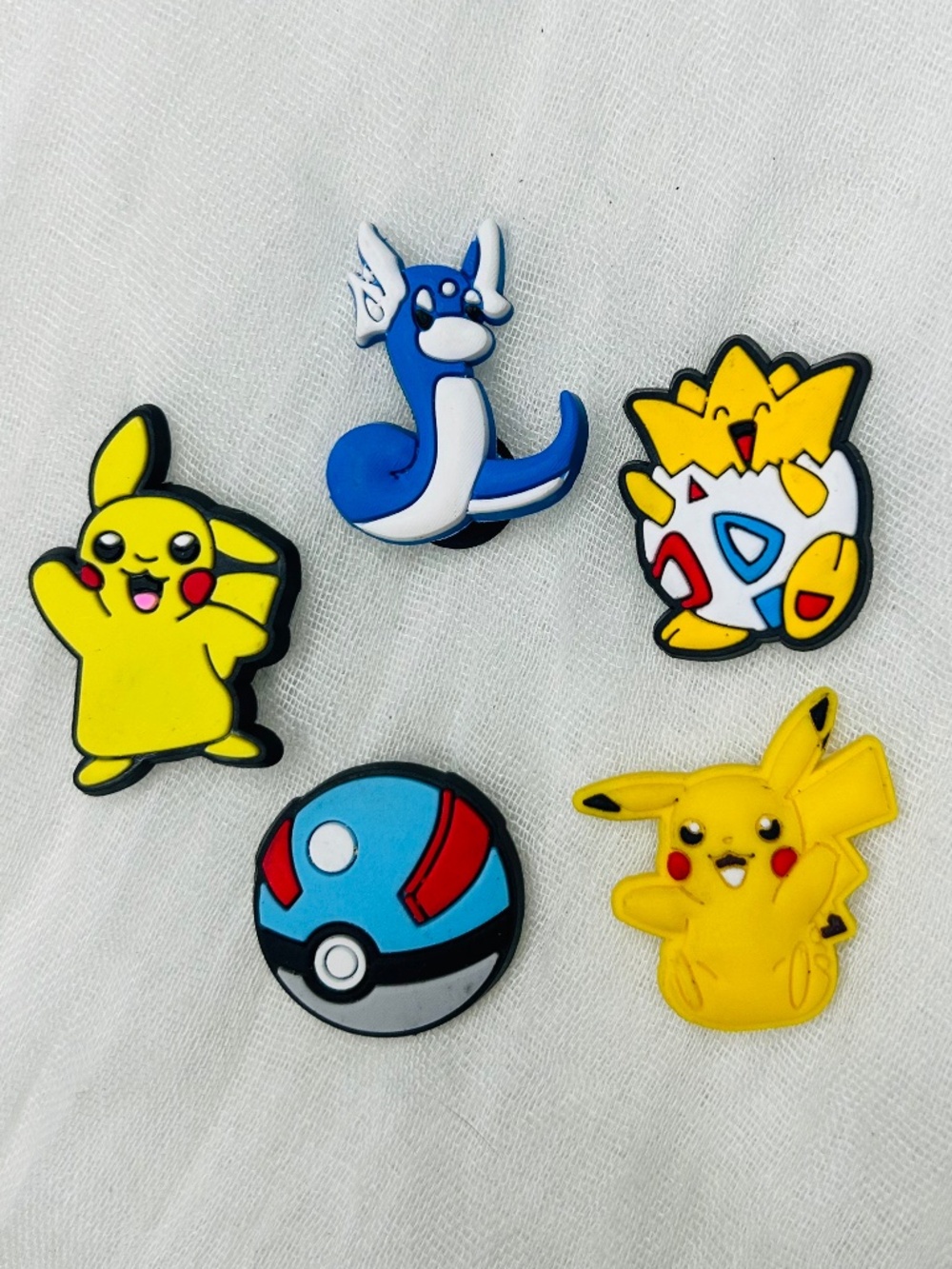 Pokemon Croc Charms, Jibbitz - Set #86
